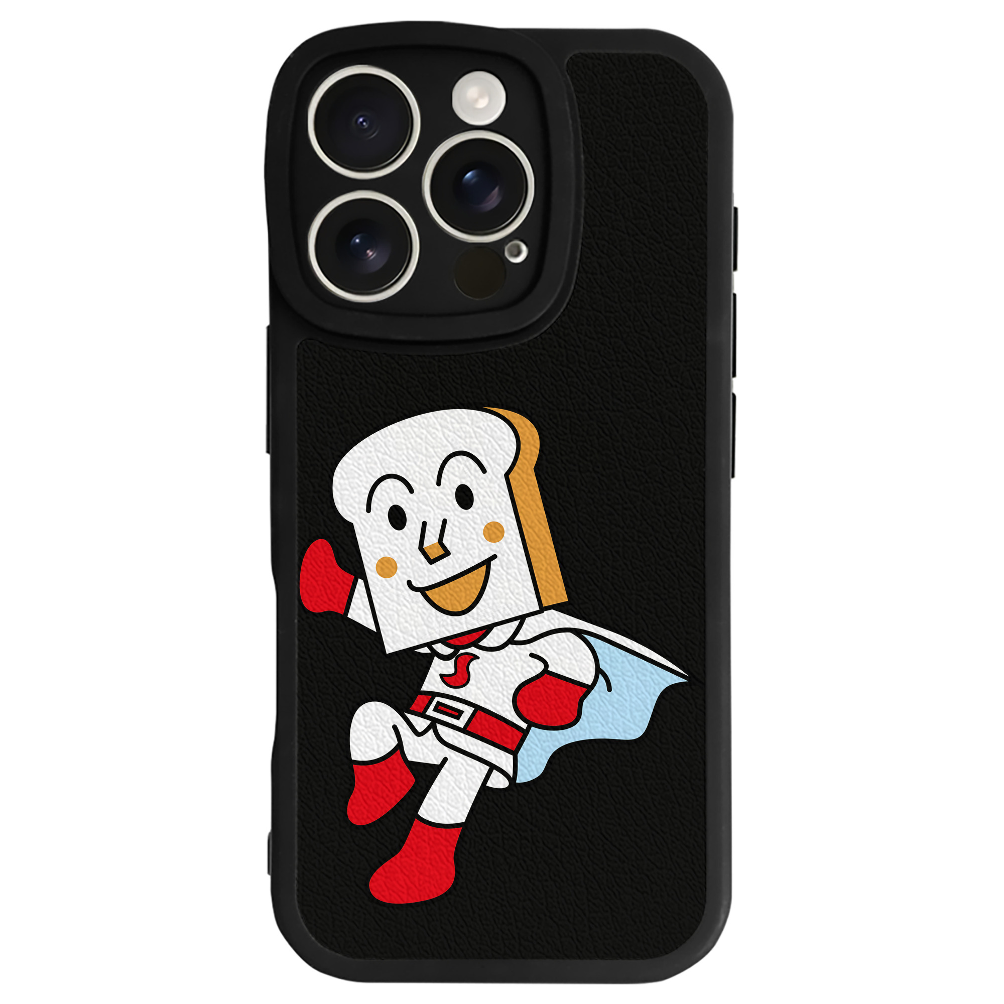 （画像用） アンパンマン Anpanman 【iPhone 16シリーズ対応】シリコンスマホケース（レザー調） 材質：シリコン